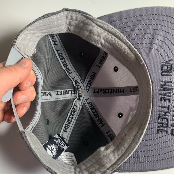 Minecraft “inside creeper” cap - Picture 6 of 6